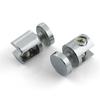 Adjustable Shelves Corner Bracket Glass Clamp Holder Bracket for 10-12mm Thick Glass Metal Fix Clamp Glass Support Plate