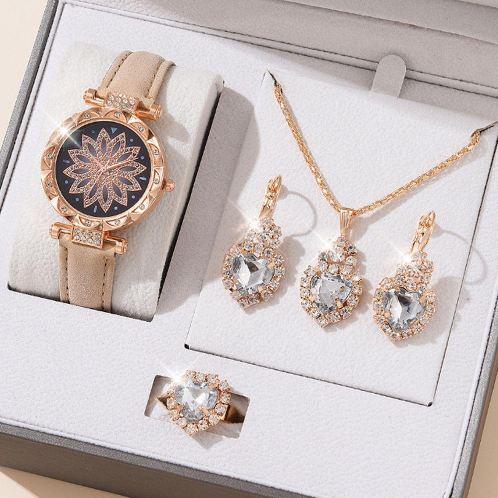 Women'S Water Drop Bracelet Watch European And American Fashion Lotus Watch