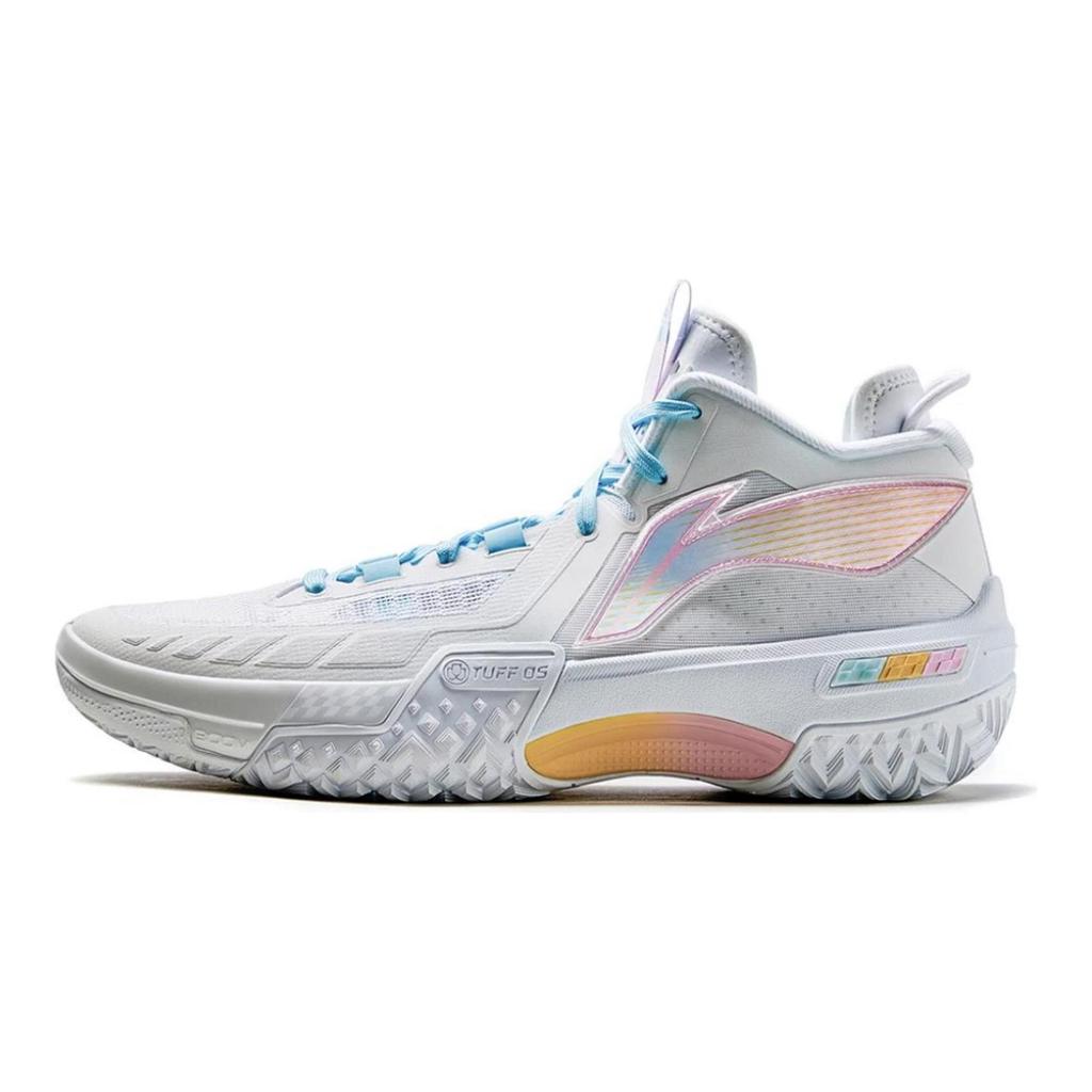 Li Ning Jie Ao Basketball Shoes Men's Mid top Pink ABFT035-9(Team41-S-BOX)