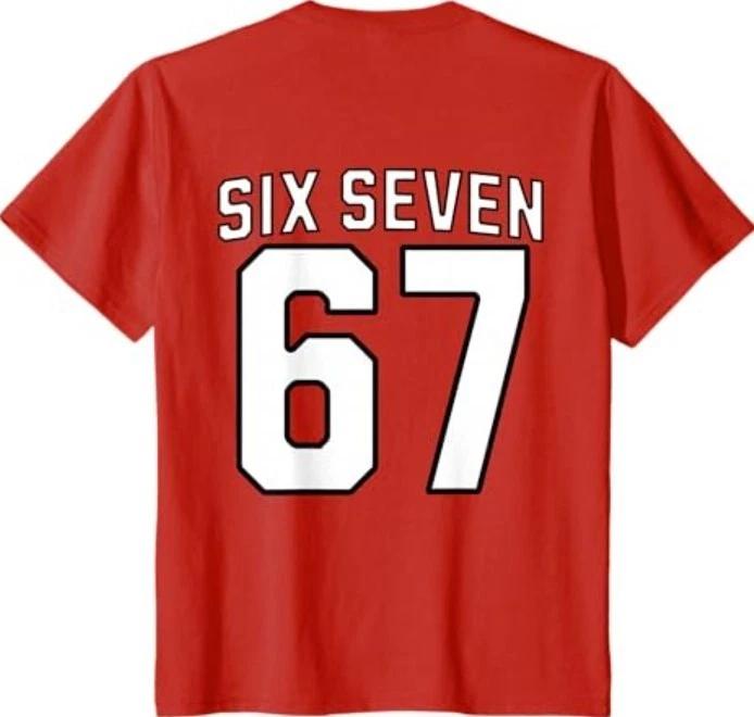 

Six Seven Meme 67 Sports Jersey T-Shirt M