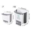 Hanging Foldable Trash Can Leakproof For RVs Bathroom Cabinet Organization Quick Installation Wast Bin Campers Accessories