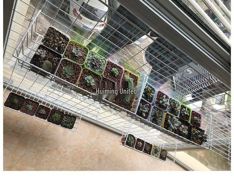 Iron Mesh Wall Decor & Pet Barrier Rack System
