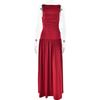 Elegant Solid Color Sleeveless Summer Dress - European & American Style