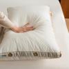 Hotel Feather Velvet Pillow: Breathable, Washable, Neck Support for Adults