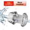 Hollow Anal Plug Transparent Peeping Anal Dilator Vestibular Pull Beads Anal Plug Out Leakage Prevention Liquid Adult Erotic Products