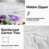 Highland Cow Duvet Cover, Watercolor Flowers Animals Plants Bedding Set 2/3pcs For Women Men Adults Room Decor, Fashionable