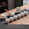 Ge Kiln Persimmon Kung Fu Tea Set