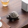 Yousheng Retro Tortoise Ashtray Ceramic Turtle Ashtray with Lid Chinese Artistic Ashtray for Home Office Living Room Decoration
