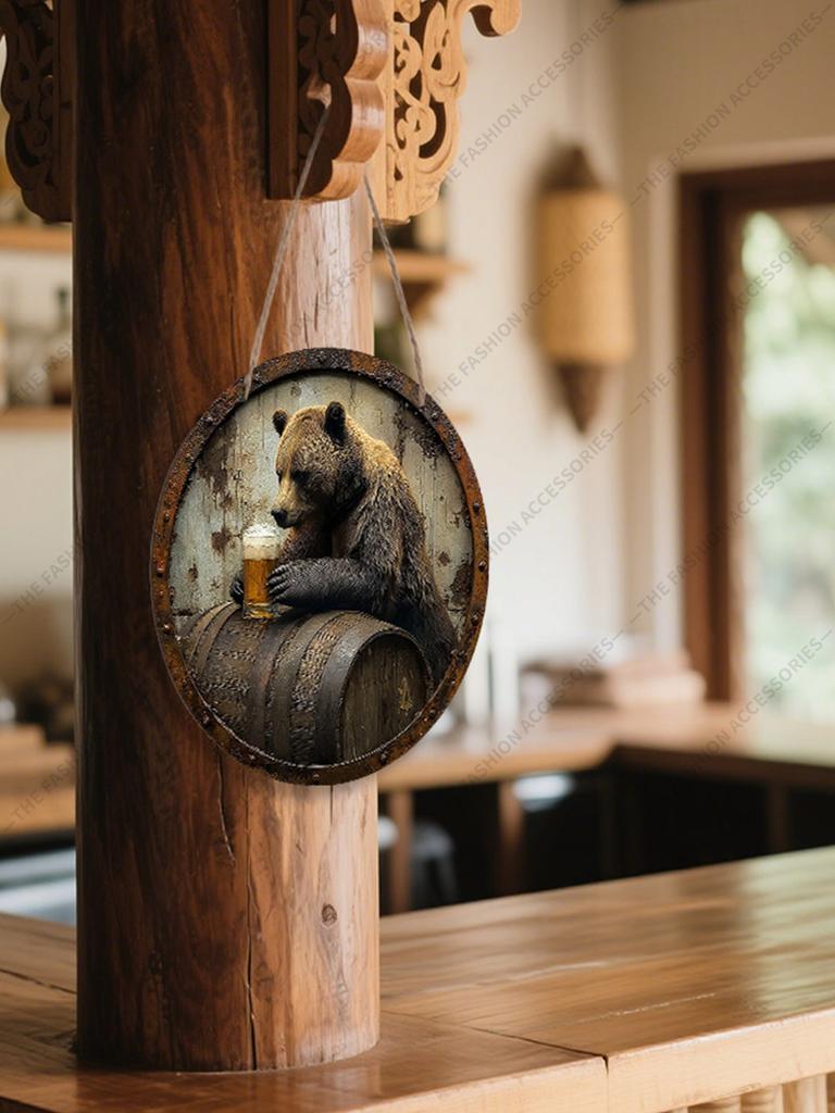 2D flat wooden hanging decorative signs, family wall or door decoration, garden decoration, housewarming gifts for friends