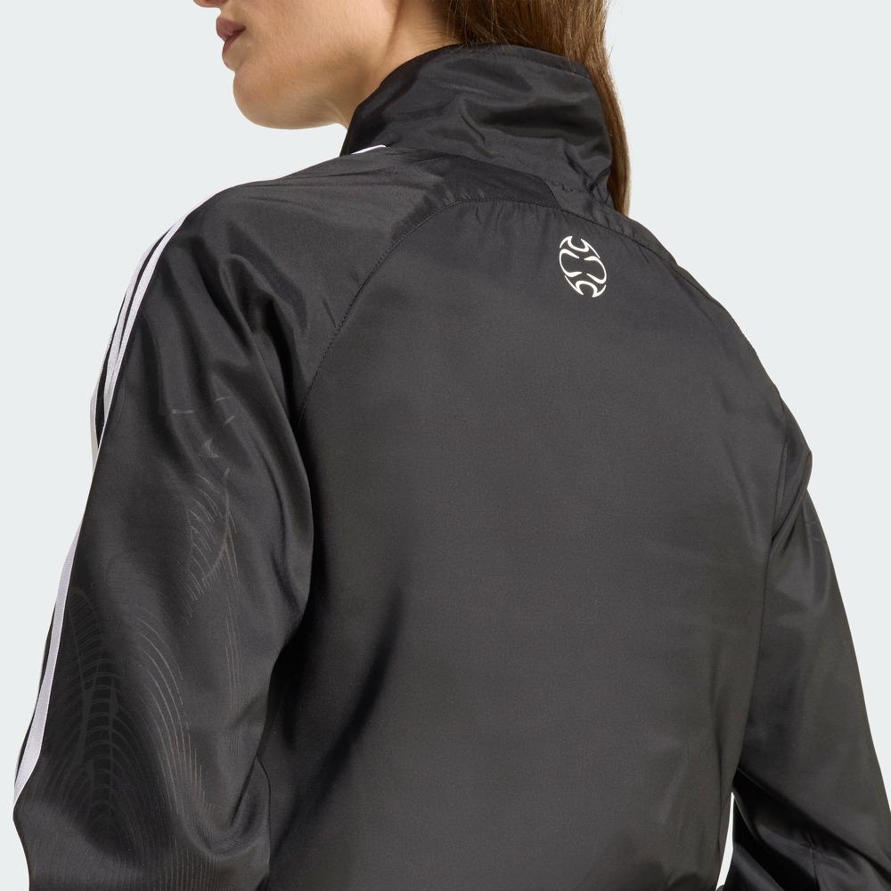 Adidas SS25 Adilenium Sports Series Team Star Striped Glidelås Komfortabel Langermet Jakke Damejakker KE9786