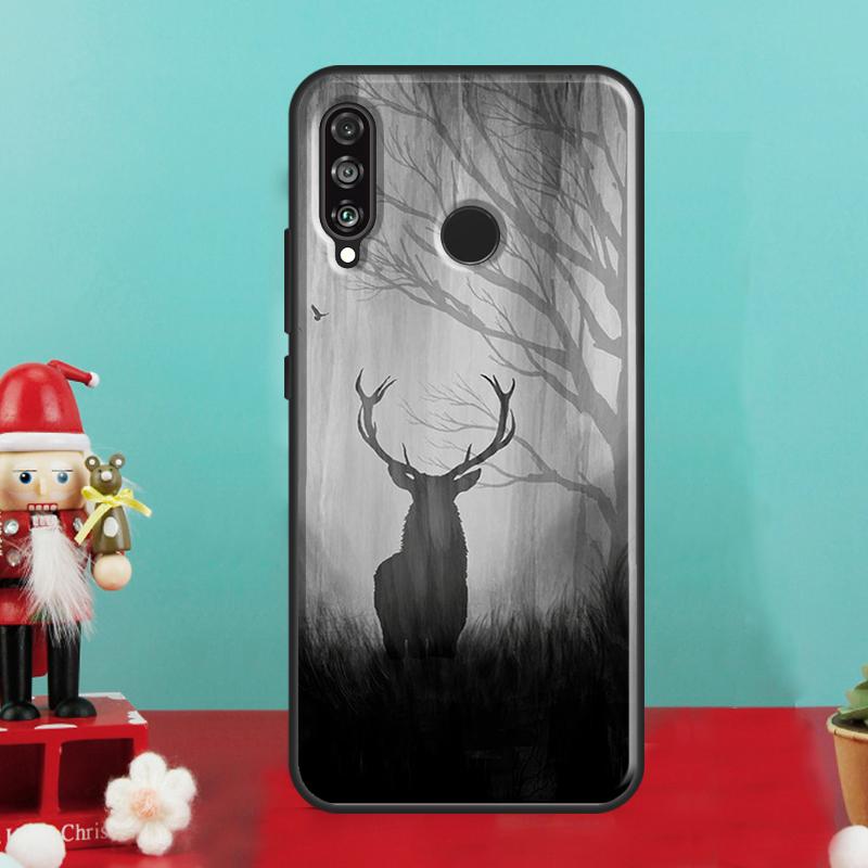 Animal Deer Art For Huawei Nova 12i 12s 11i 8i 9 10 SE Y90 Y60 Y70 Y72 Y73 Y61 Y91 P30 P40 Lite P60 Pro Case