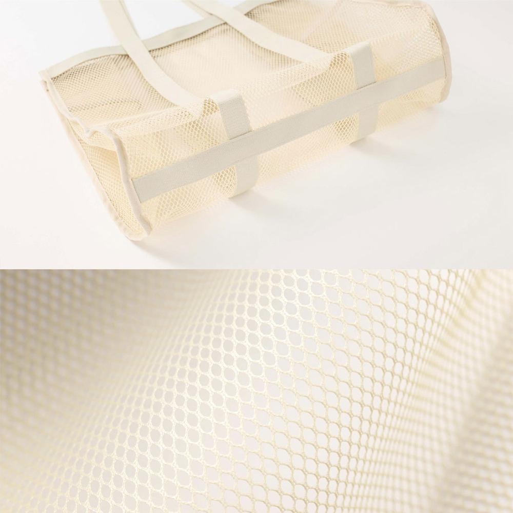 Roztomilá velká multifunkční síťovaná prodyšná taška do tašky Volný čas Cestování Velkokapacitní úložná taška Nákupní taška Domácí organizér taška