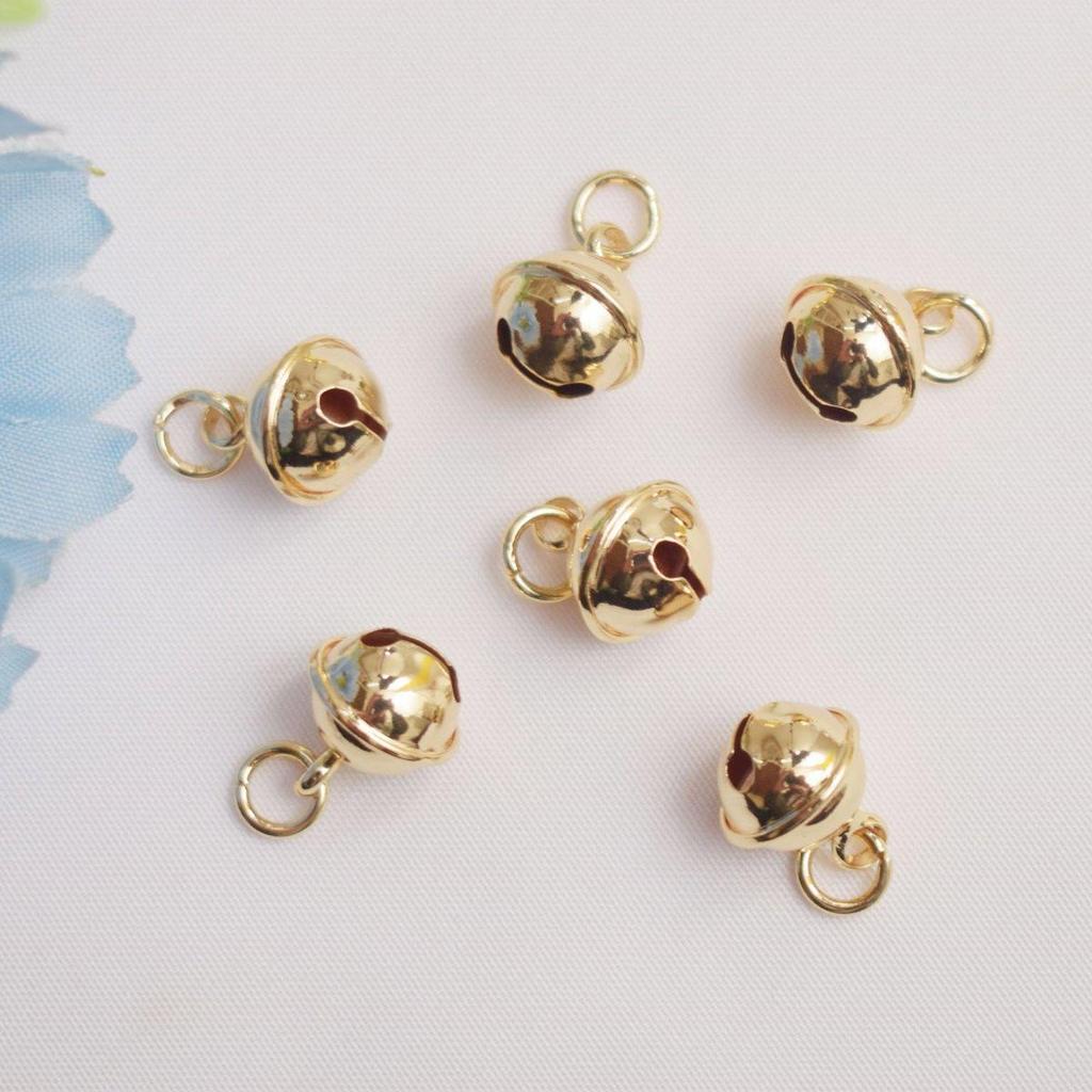 14K Gold-Filled Red Book Style Runaway Princess Bell Bracelet & Necklace DIY Jewelry Materials