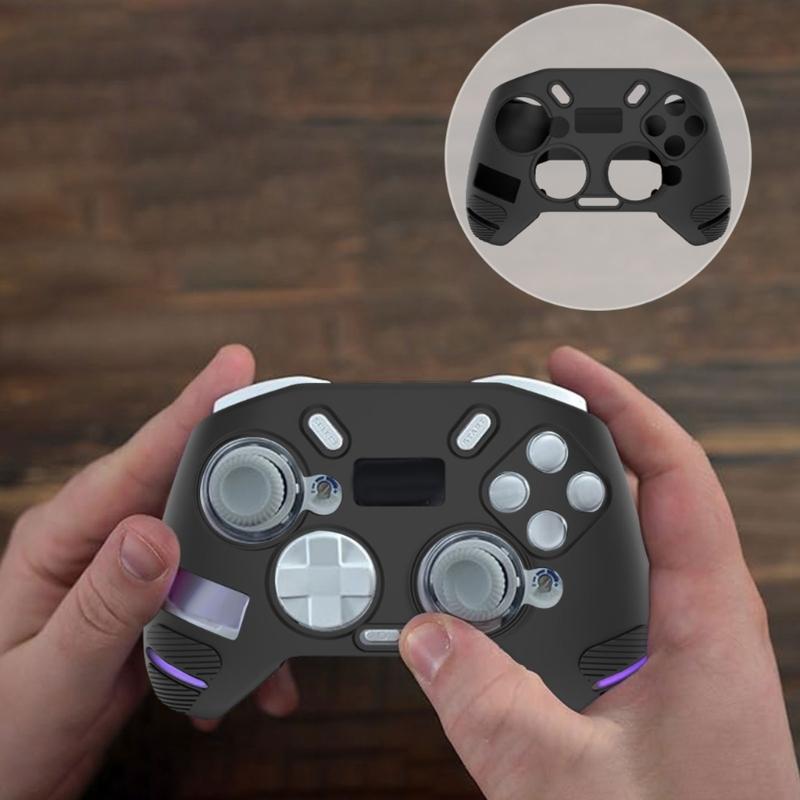Waterproof Housing Dustproof Scratch Resistant Skin Cover Game Controller Silicone Cover Case Shell for 4 Controller