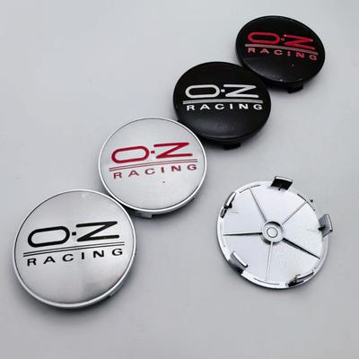 4pcs OZ Racing Logo Emblem Car Wheel Center Caps 68MM Clips 63MM Wheels Hub Cap O.Z Badge Rim Hubcaps Dust Cover Car Accessories