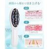 Tibnozt Electric Brush EMS Lift Scalp RF EP 3D Vibration 2 Color LED Negative Ion Large Capacity Liquid Case Used Serum Dropper Hair Head Muscles Gift