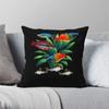 Rainbowfish Boesemani Corydoras Aquarium Square Pillowcase Polyester Linen Velvet Creative Zip Decorative Sofa Cushion Cover