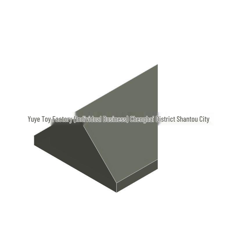 Compatible Building Blocks: 1x2 45° Double-Sided Sloped Brick, 3049d 3049 Smooth Surface MOC Parts 0.5 kg