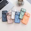 Apple 17 Pro Dual-Color Magnetic Shield Case: Skin-Feel, Frosted Protection for iPhone 16P/15