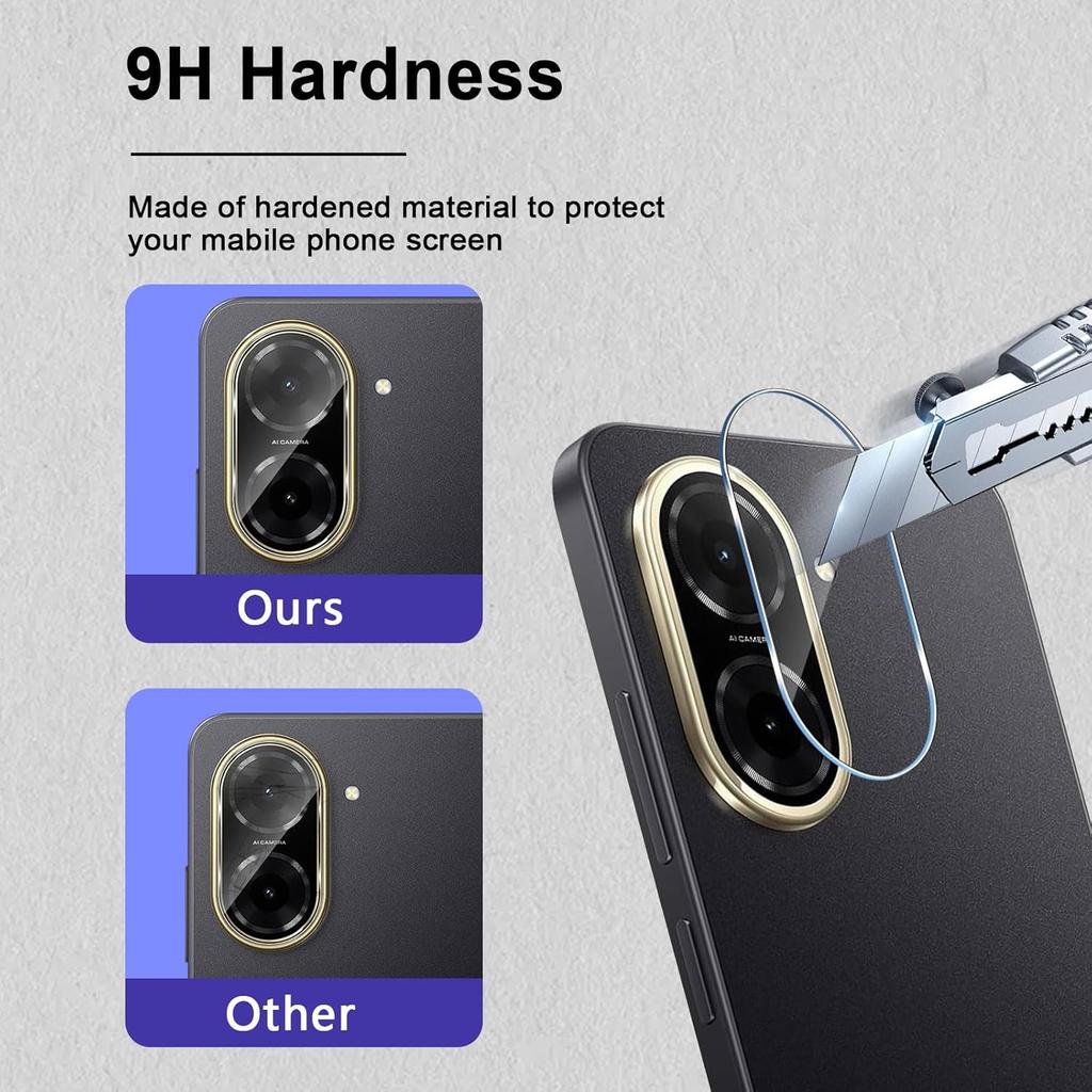 2Pcs Camera Lens Tempered Glass Protector for Xiaomi Redmi A5 Camera HD Clear Glass Protectors for Redmi A5 Lens Cover