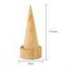Cone Shape Rings Display Holder Jewelry Organizer Portable Creative Stand for