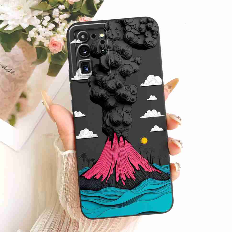 For Samsung Galaxy S20 Ultra Case Fashion Cartoon Rabbit Silicone Back Cover For Samsung S20 Ultra 4G 5G Bumper Phone Cases