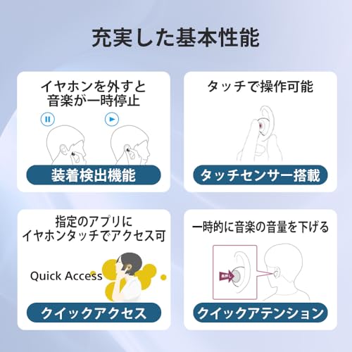 Sony WF-C710N Wireless Earbuds White Noise Cancelling Bluetooth Long Battery Life IPX4 Water Resistant Compact Lightweight Multi-Point Connection