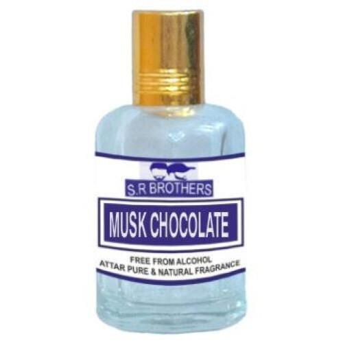 S.R Brother Musk Chocolate Attar Pure & Natural Fragrance For Unisex nO629 Rj 242