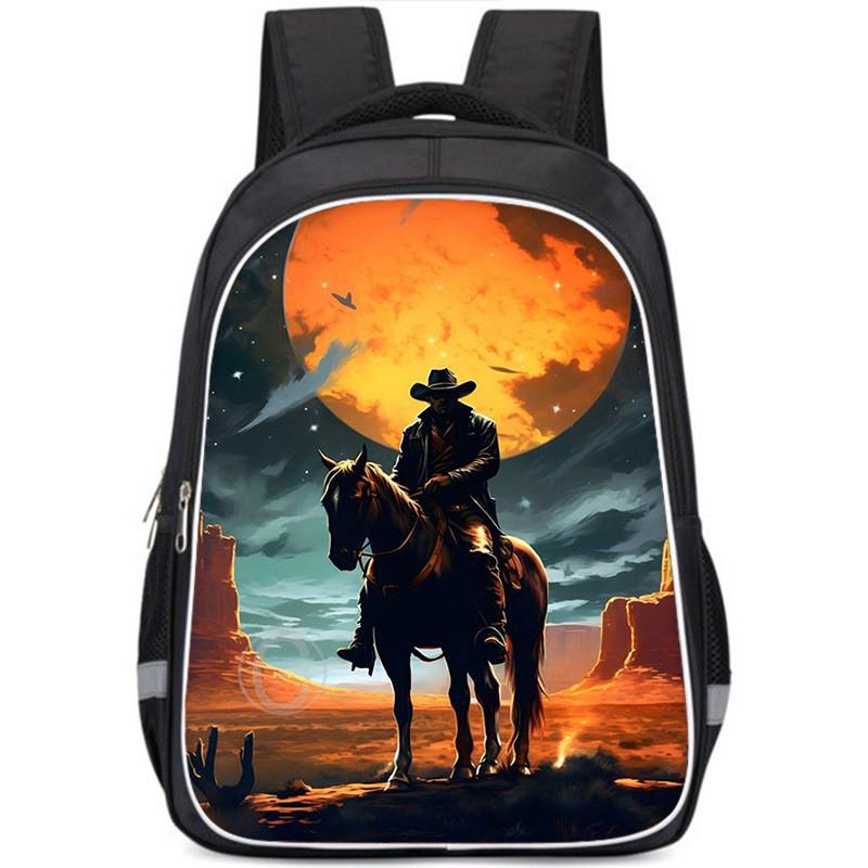 

High Capacity Lightweight Kids School Backpack Oxford Cloth Unisex Design 24,Small