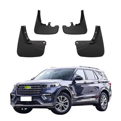 4PCS Aletas de Barro para Coche Guardabarros Aletas de Barro para Coche Compatibles con Ford Explorer 2020 2021 2022