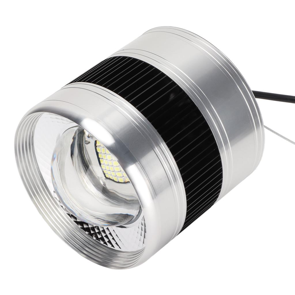 Marine Aquarium Light Full Spectrum COB White Light Cylinder Saltwater Fish Tank Light 75W ZY K3 EU