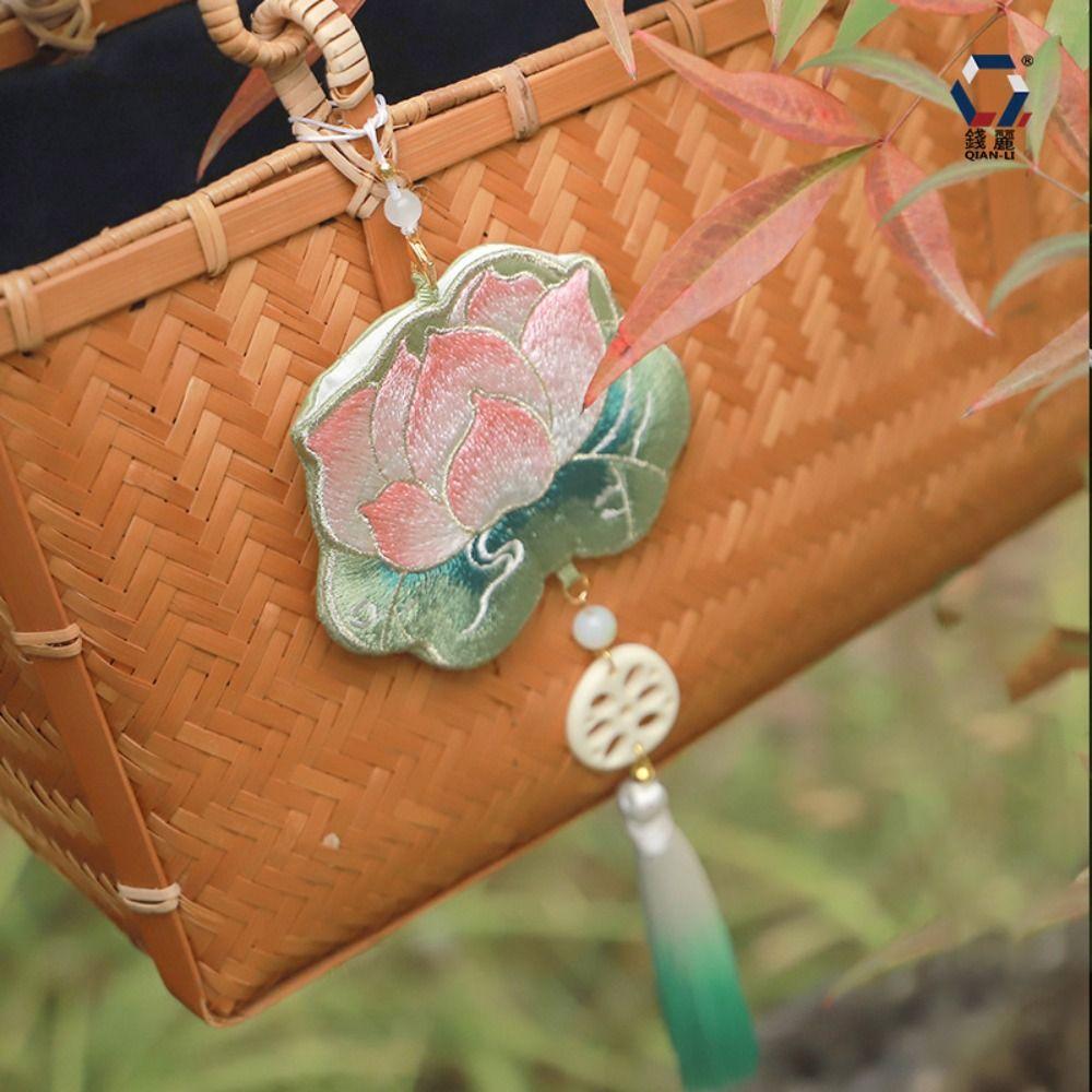 Hanfu Accessories Chinese Hanfu Bag Sweet Tassels Phone Pouch  Decoration