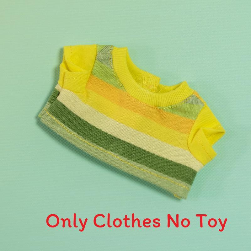 Clothing Plush Toy Clothes Tshirt Work Pant Set For Doll Costume Display