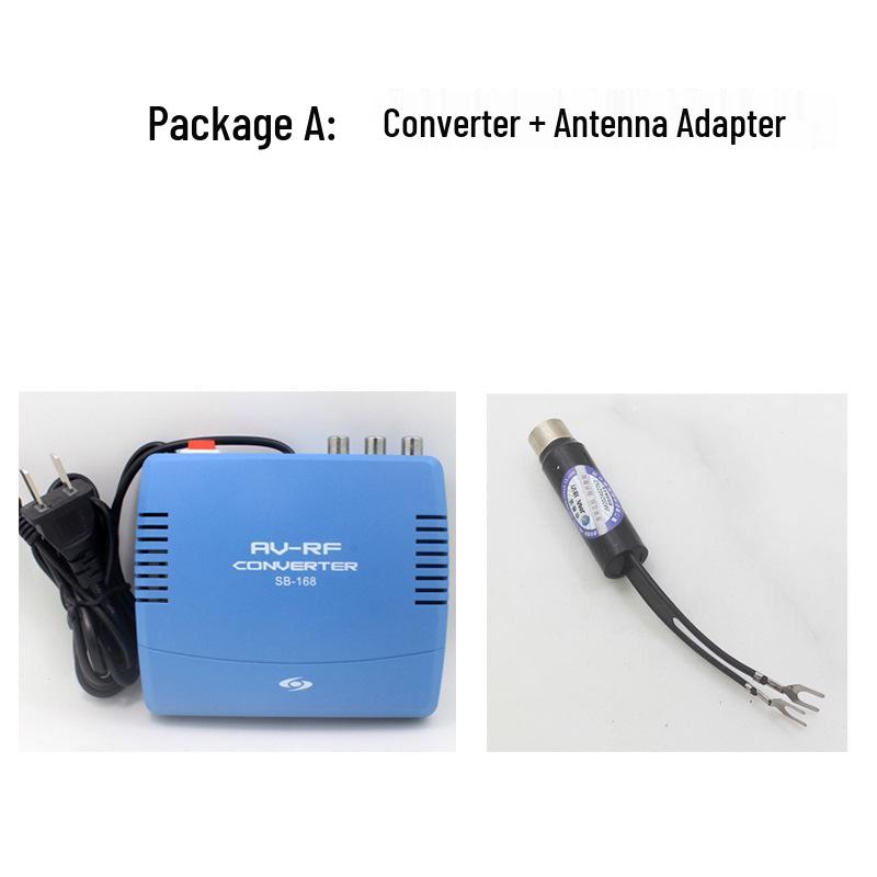 Shibei SB-168 AV to RF Converter for Vintage Black & White TVs