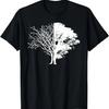 Life And Death Circle Natural Tree T-Shirt