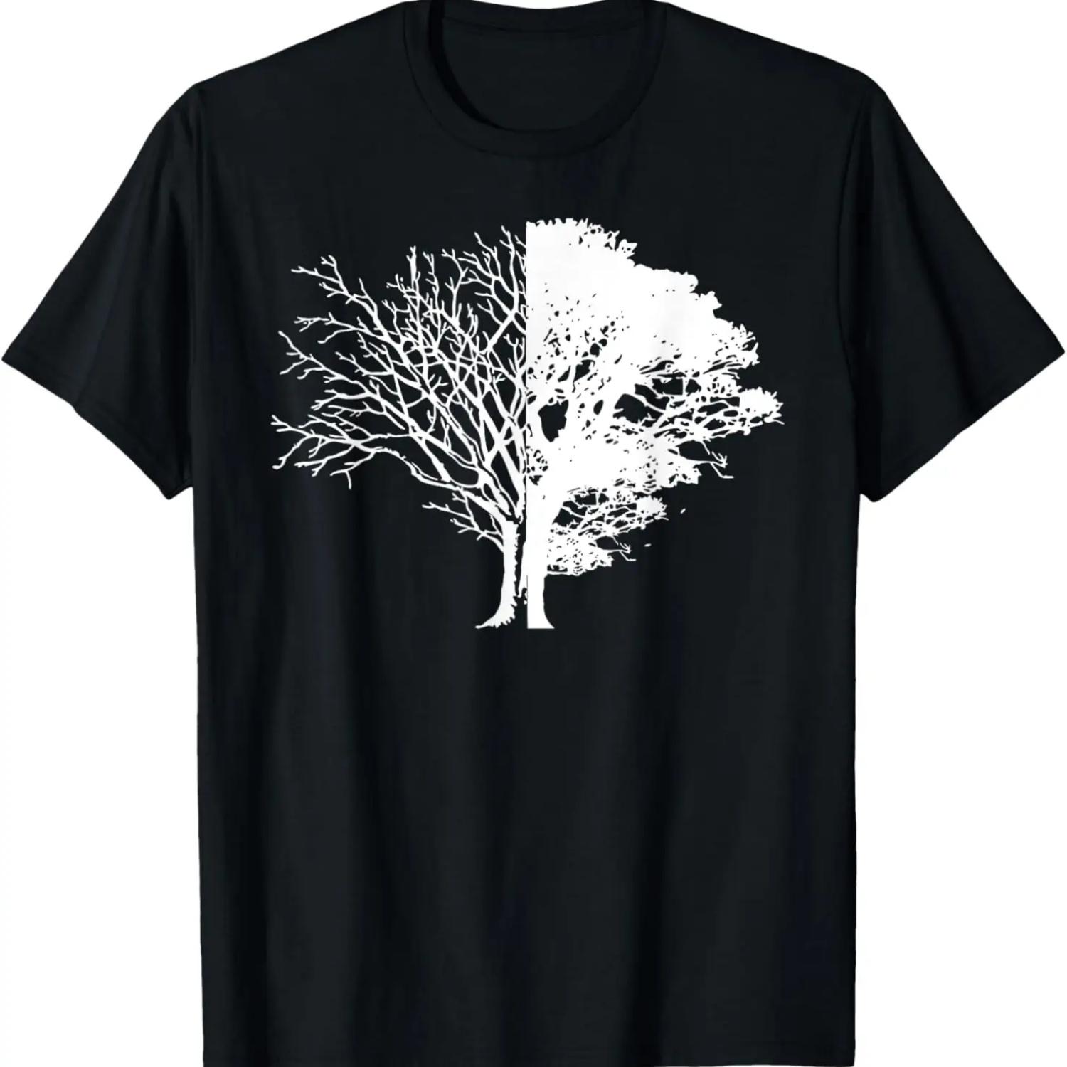 

Life And Death Circle Natural Tree T-Shirt XXXXXL чорний