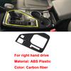 For Subaru Crosstrek XV  2024 2025 Car ABS Shift Knob Armrest Box Cover Light Switch Vent Outlet Frame Trim Body Accessories