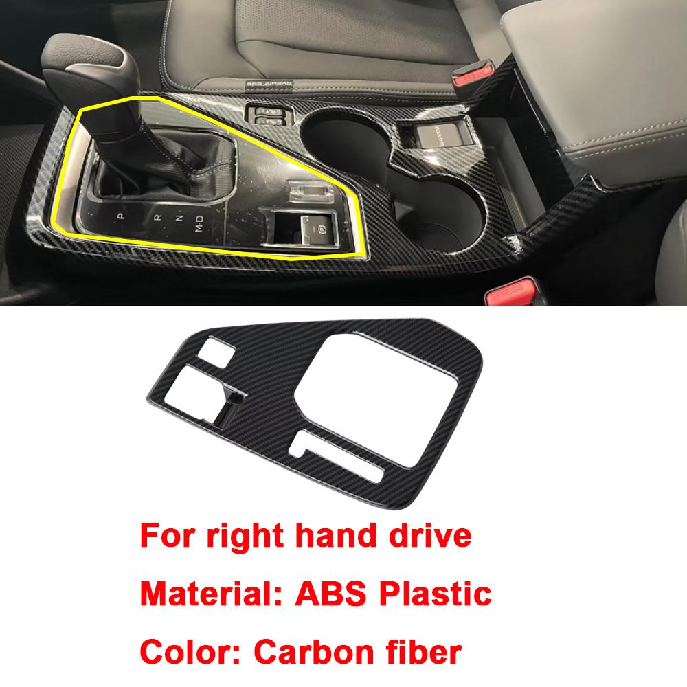 For Subaru Crosstrek XV  2024 2025 Car ABS Shift Knob Armrest Box Cover Light Switch Vent Outlet Frame Trim Body Accessories