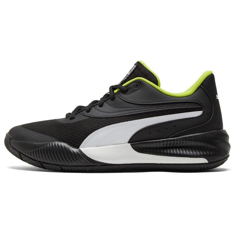 New PUMA Triple Basketball 'Black White' 195217-08