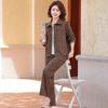 Past Women's 2025 A/W Casual Two-Piece Top & Pants Set
