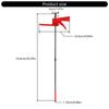 Nonslip Adjustable Brake Pedal Depressor 28 Inch Steel Construction For Car Brake Accelerator Clutch Pedal Maintenance