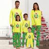 Christmas Prints Family Matching Long Sleeve Tops+Pants Set Family Matching Sets