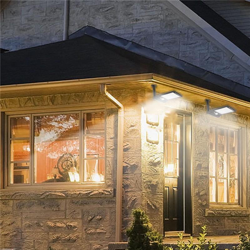 36 LED Solar Light Powered PIR Motion Sensor Waterproof Outdoor Street Security Light Wall Lamp for Garden Outdoor 2pcs