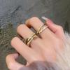 Zircon Multi-Layer Adjustable Minimalist Ring: Exquisite, Light Luxury Fashion