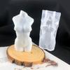 3D Europäische Menschliche Körper Statue Dekor Kerze Silikon Form Epoxidharz DIY Ornamente Machen Seife Schmelzen Hause Dekorationen