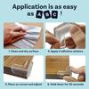 4-12PC L-shaped Table Protectors Corner Baby Safety Soft Rubber Anti-collision Strip Transparent Anti Collision Soft Guard