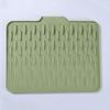 Non-slip Silicone Drainage Mat Foldable Sink Placemat Tableware Drainer Pad  Kitchen Tableware