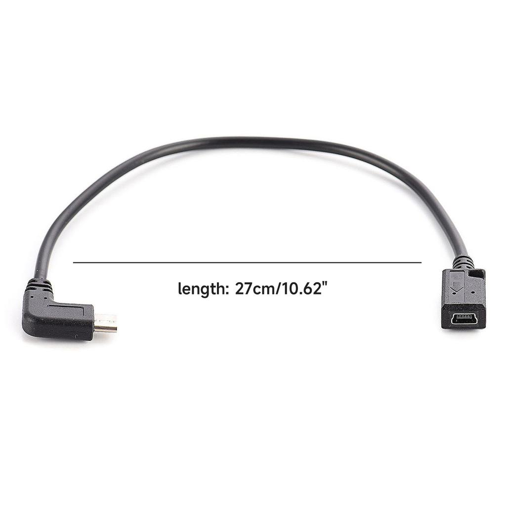 USB Typ C auf i USB Kabel 90 Grad USB C Stecker auf i USB Buchse Adapter Konverter für Laptop Mobiltelefone