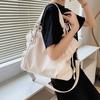 Ladies' Autumn Korean Edition Large Capacity Handbag Soft Leather Minimally Casual Single Shoulder Diagonal Cross Bag