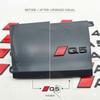 2026 3D Black Red Car Rear Emblem Badge Sticker For Audi A3 A4 A5 A6 A7 A8 Q3 Q5 Q7 Q8 Trunk Logo Auto Styling Accessories